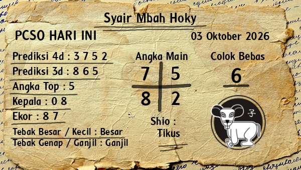 Prediksi Pcso