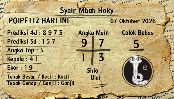Prediksi Poipet12