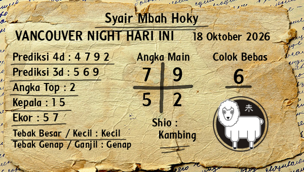Prediksi Vancouver Night