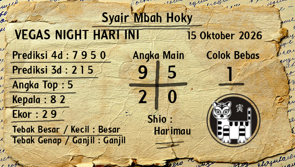 Prediksi Vegas Night