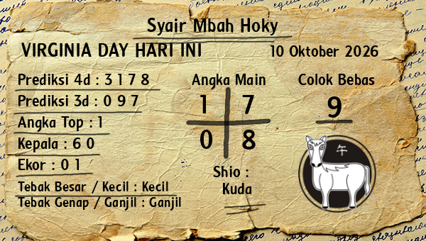 Prediksi Virginia Day