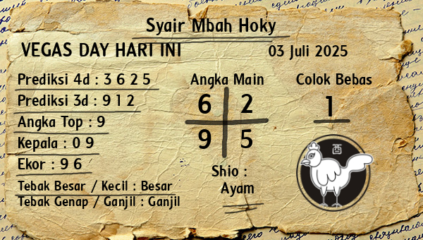 Prediksi Vegas Day