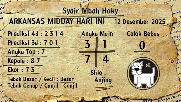 Prediksi Arkansas Midday