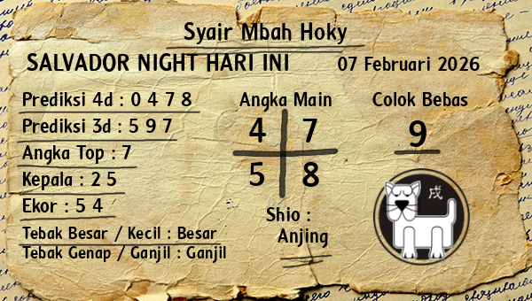 Prediksi Salvador Night