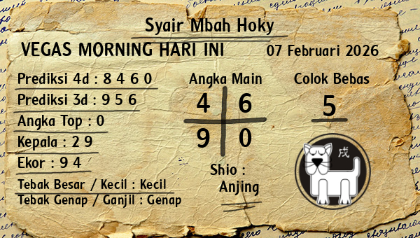 Prediksi Vegas Morning