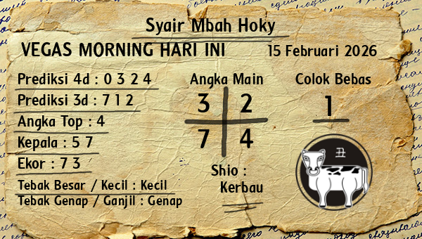 Prediksi Vegas Morning