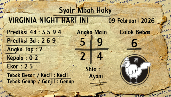 Prediksi Virginia Night