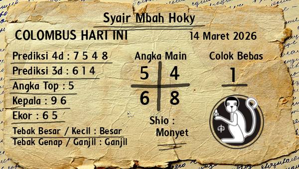 Prediksi Colombus